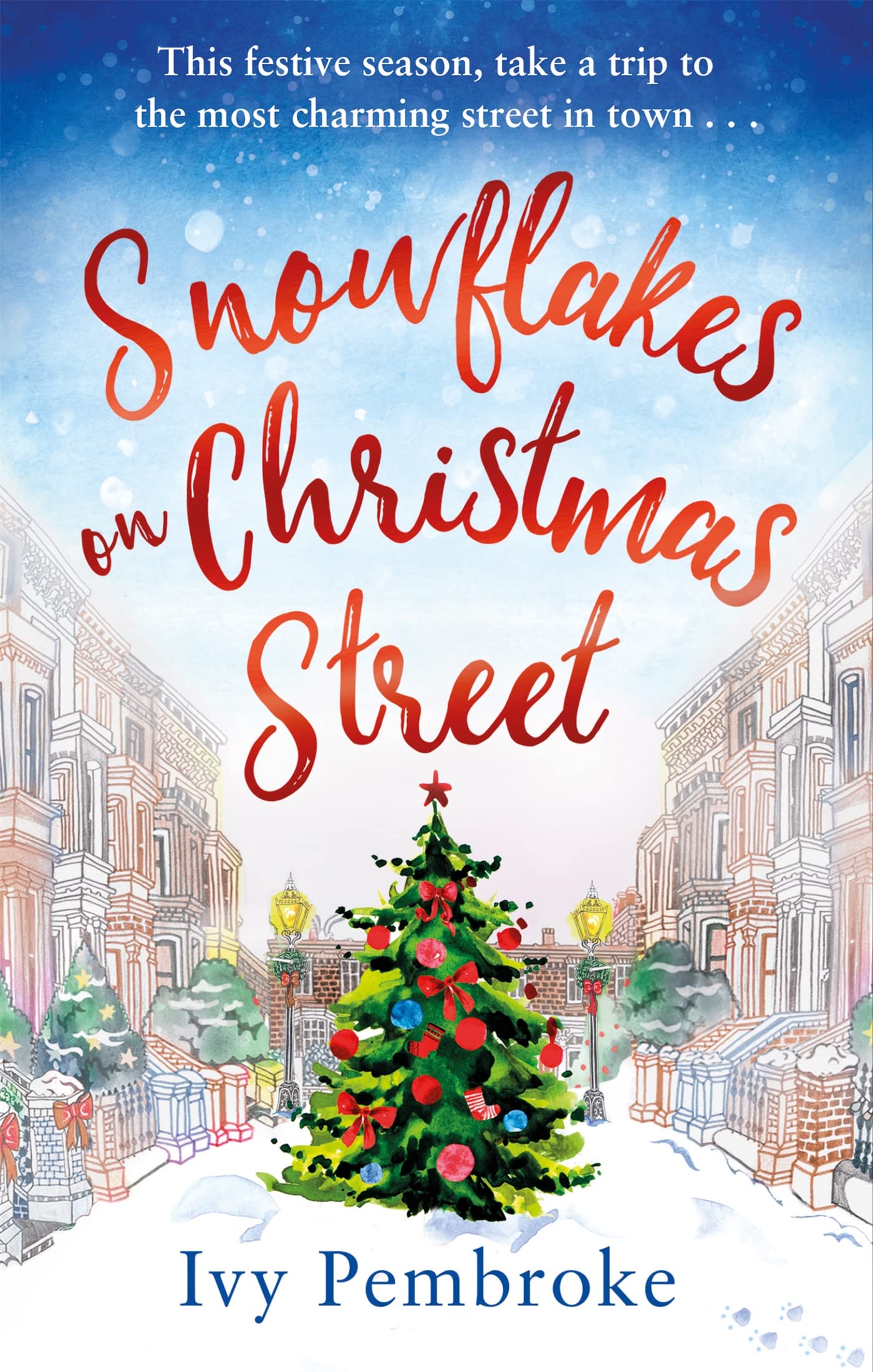 Snowflakes on Christmas Street LGBTQ+