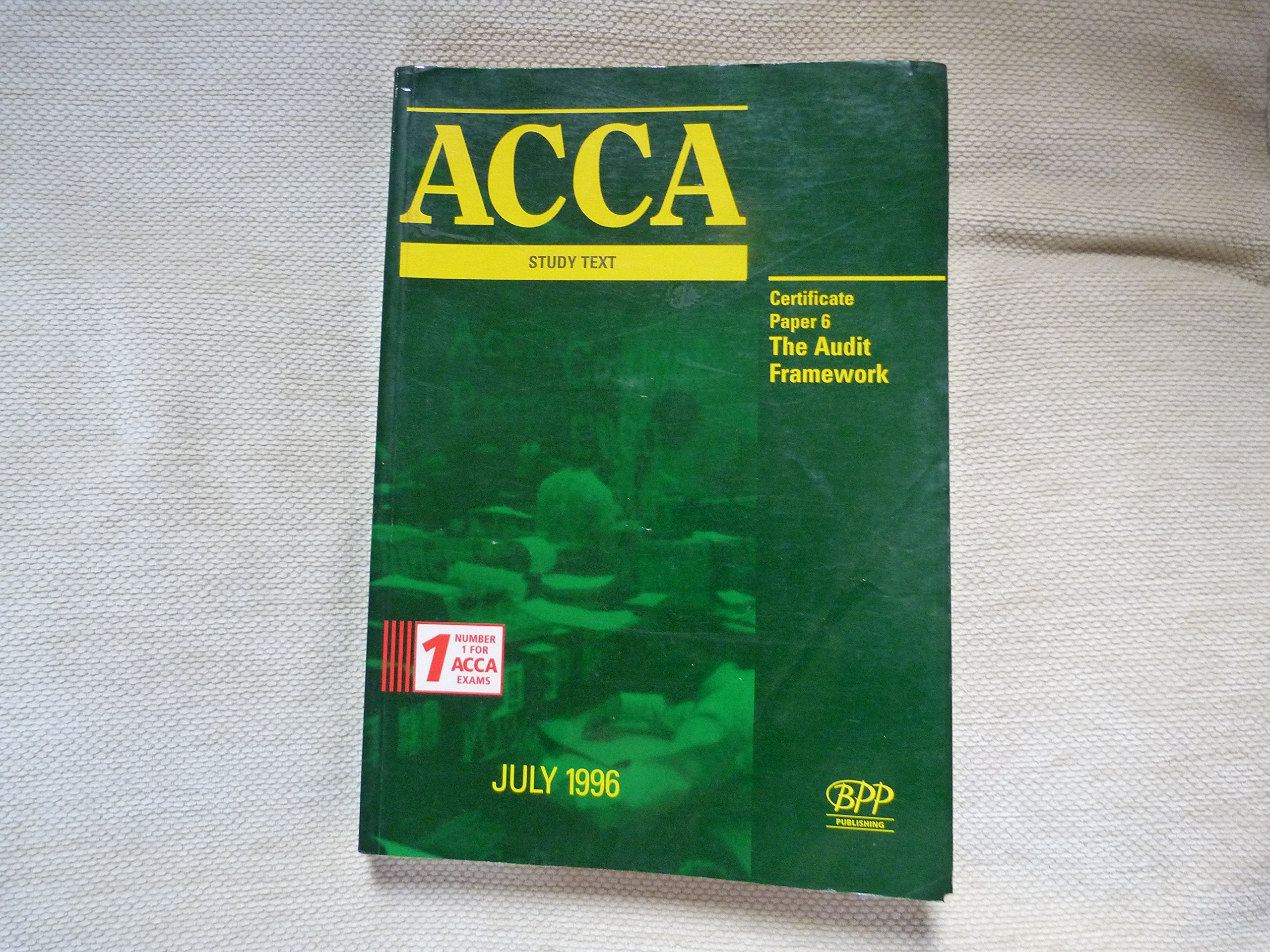 Certificate (Paper 6) book