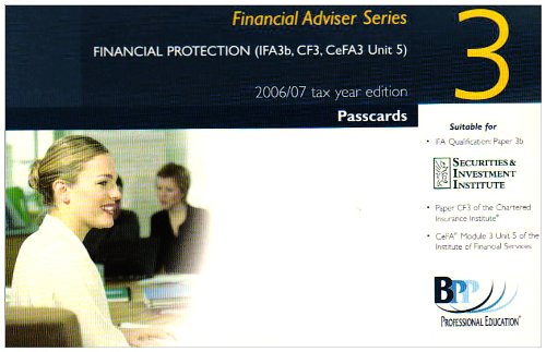 FAS Paper 3b Financial Protection 2006: 3: Passcards (FAS Paper 3b Financial Protection: Passcards, Band 3) Business, Finance & Career