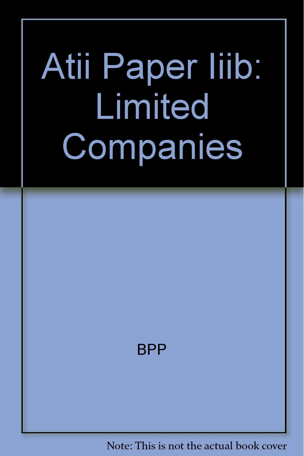Atii Paper Iiib: Limited Companies Law