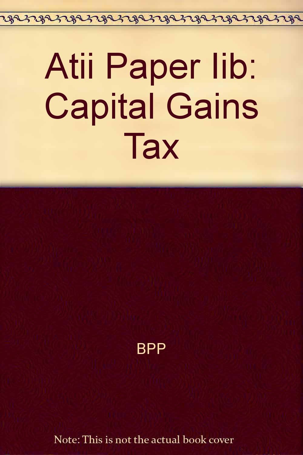Atii Paper Iib: Capital Gains Tax Law