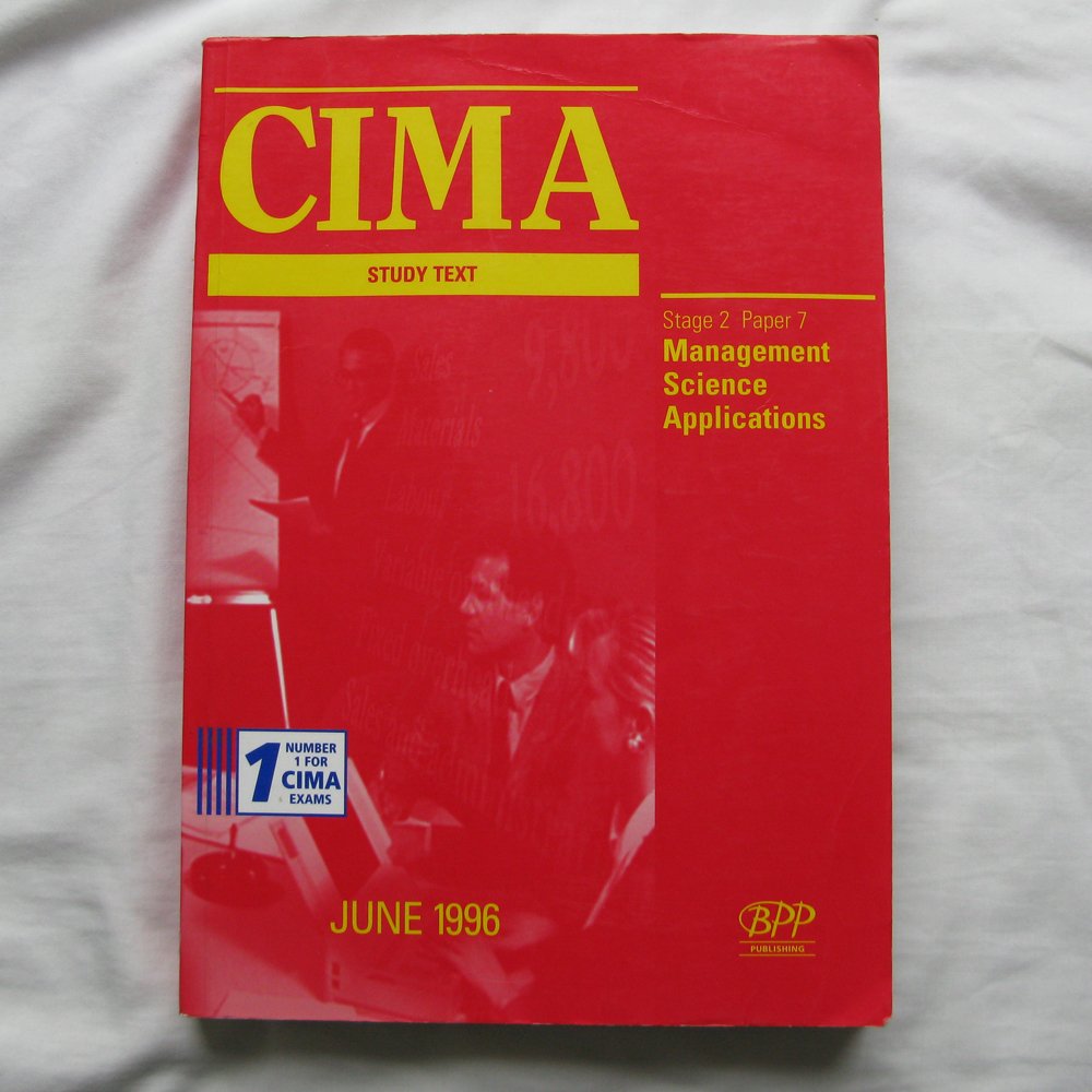 Management Science Applications (Stage 2) (CIMA S.) Books