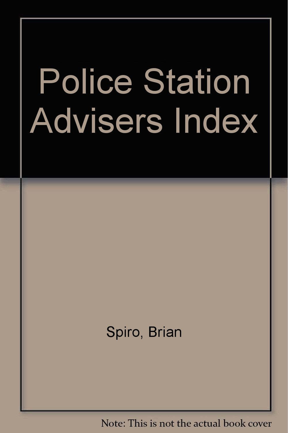 Police Station Advisers Index Law