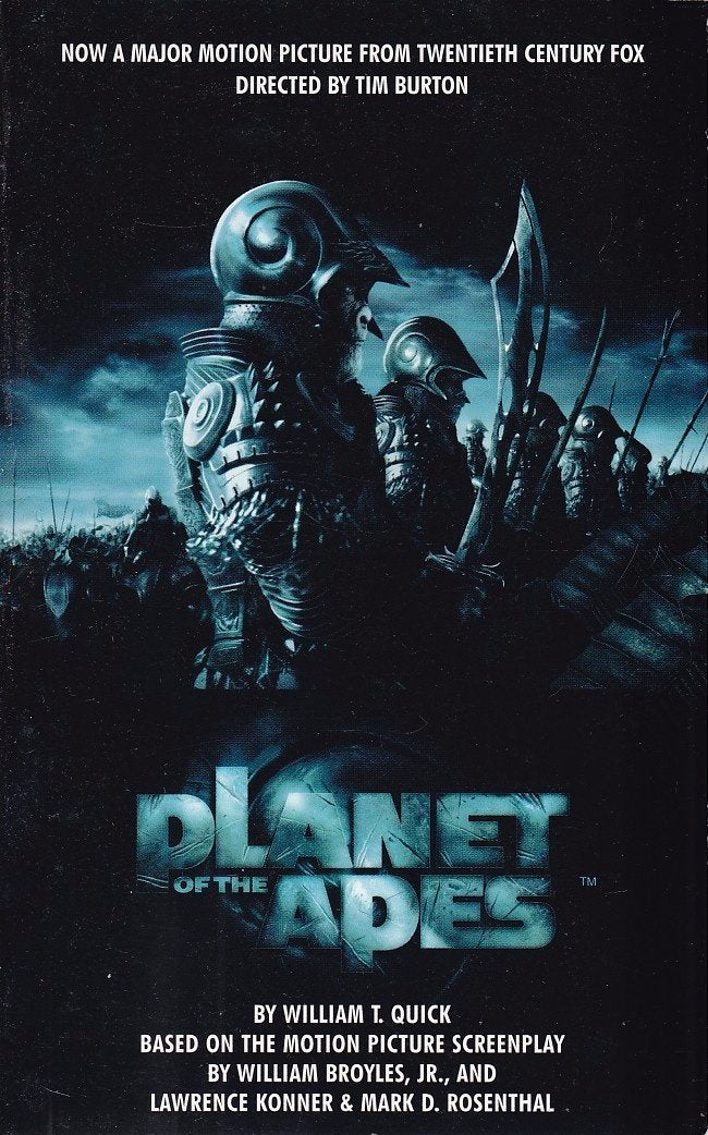 Planet of the Apes, Film Tie-in: Based on the Motion Picture Screenplay by William Broyles, Jr., Lawrence Konner and Mark D. Rosenthal Fantasy & Sci-Fi