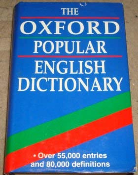 Oxford Hardback Dictionary General education