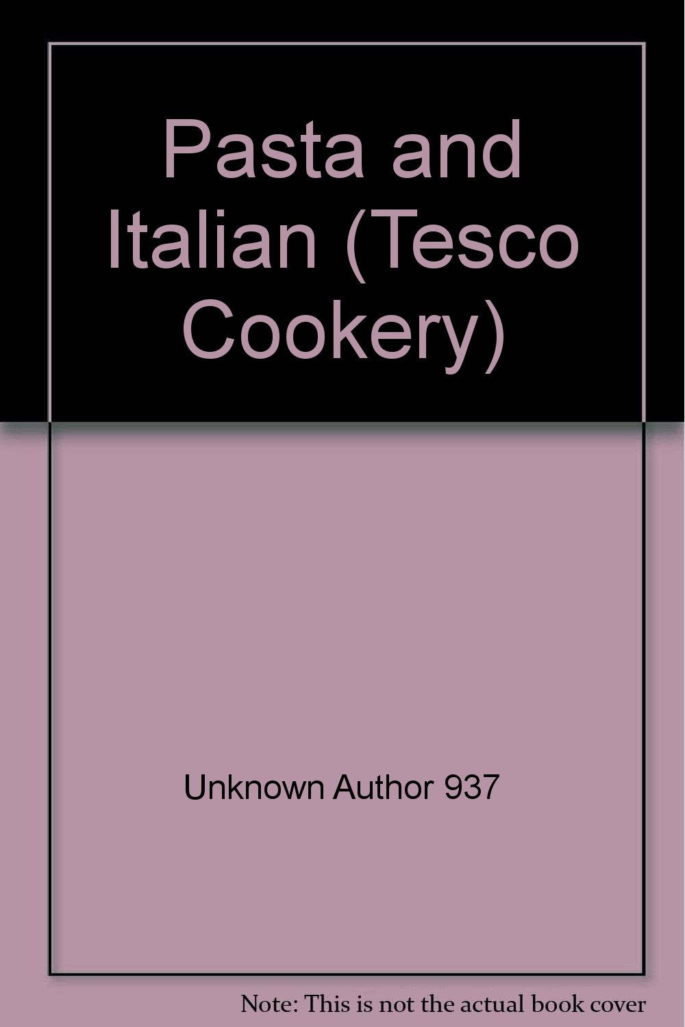 Product Image: Pasta and Italian (Tesco Cookery S.)