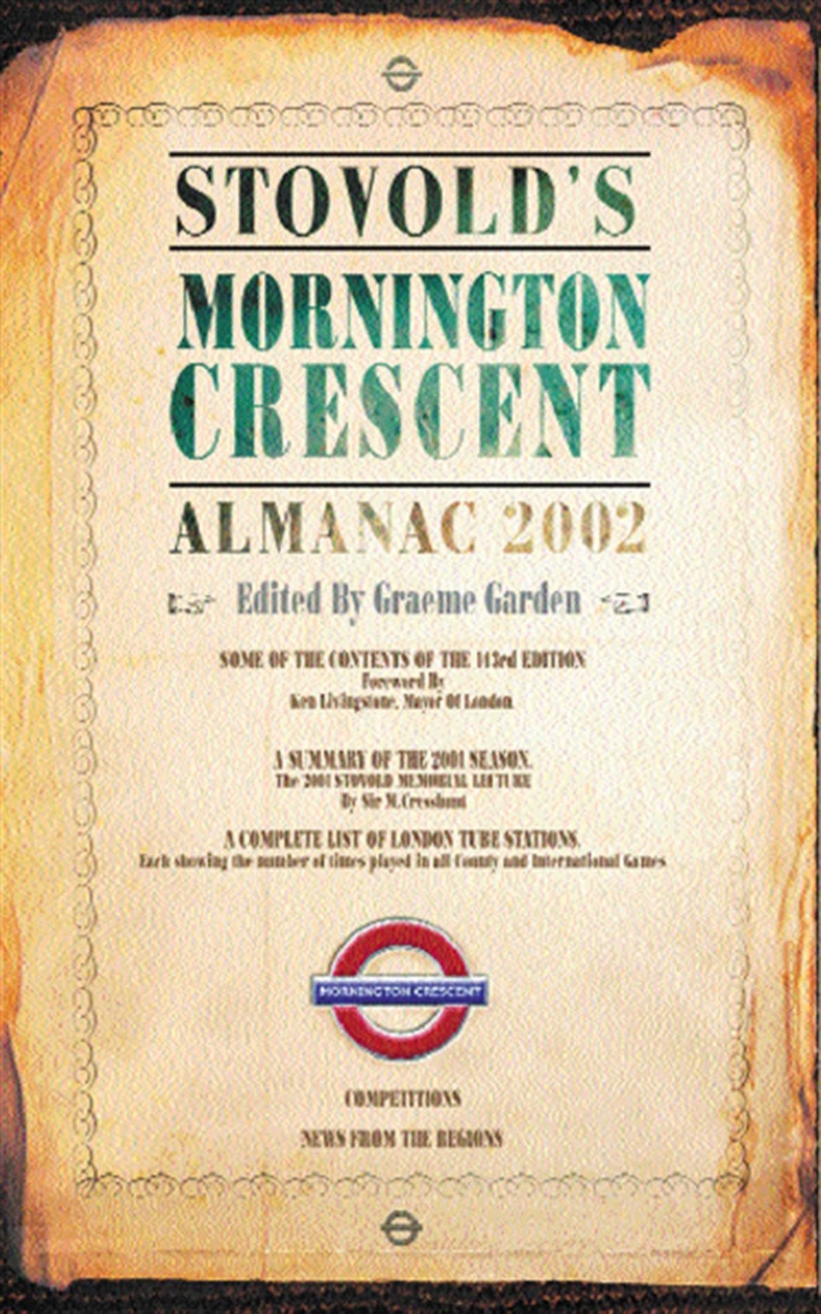 Stovold's Mornington Crescent Almanac 2002 Reference Books