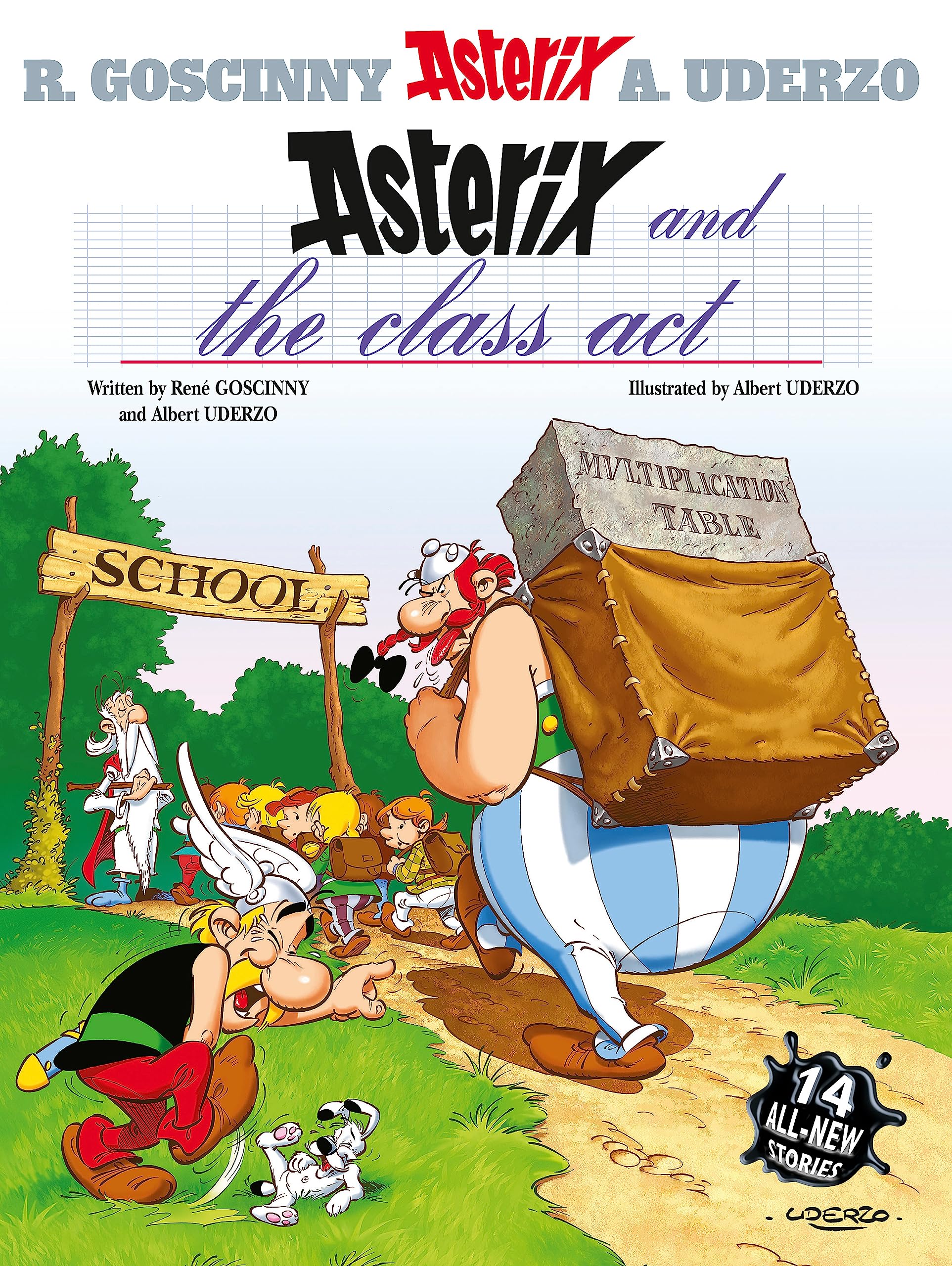 Asterix: Asterix and The Class Act: Album 32 Manga