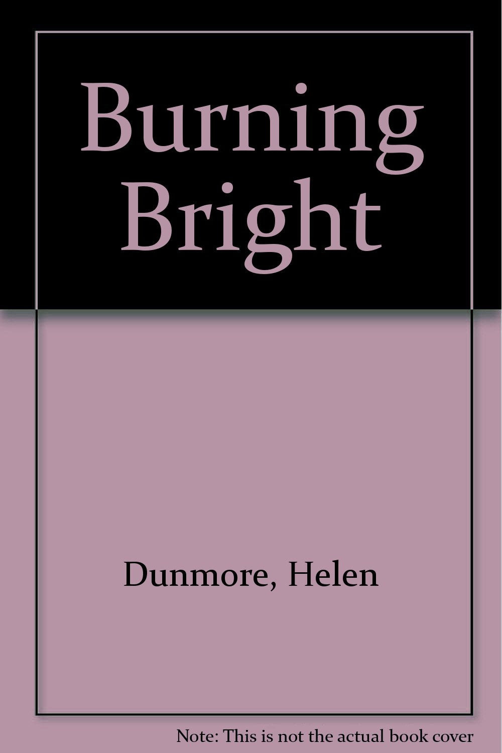 Burning Bright Contemporary literature