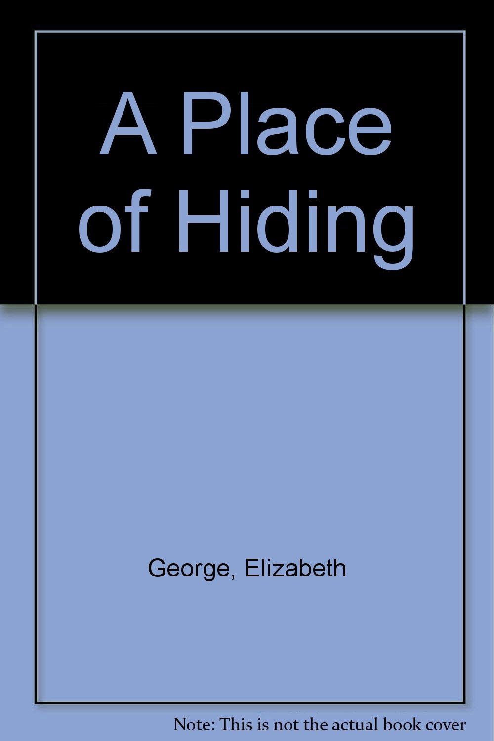 Product Image: A Place Of Hiding