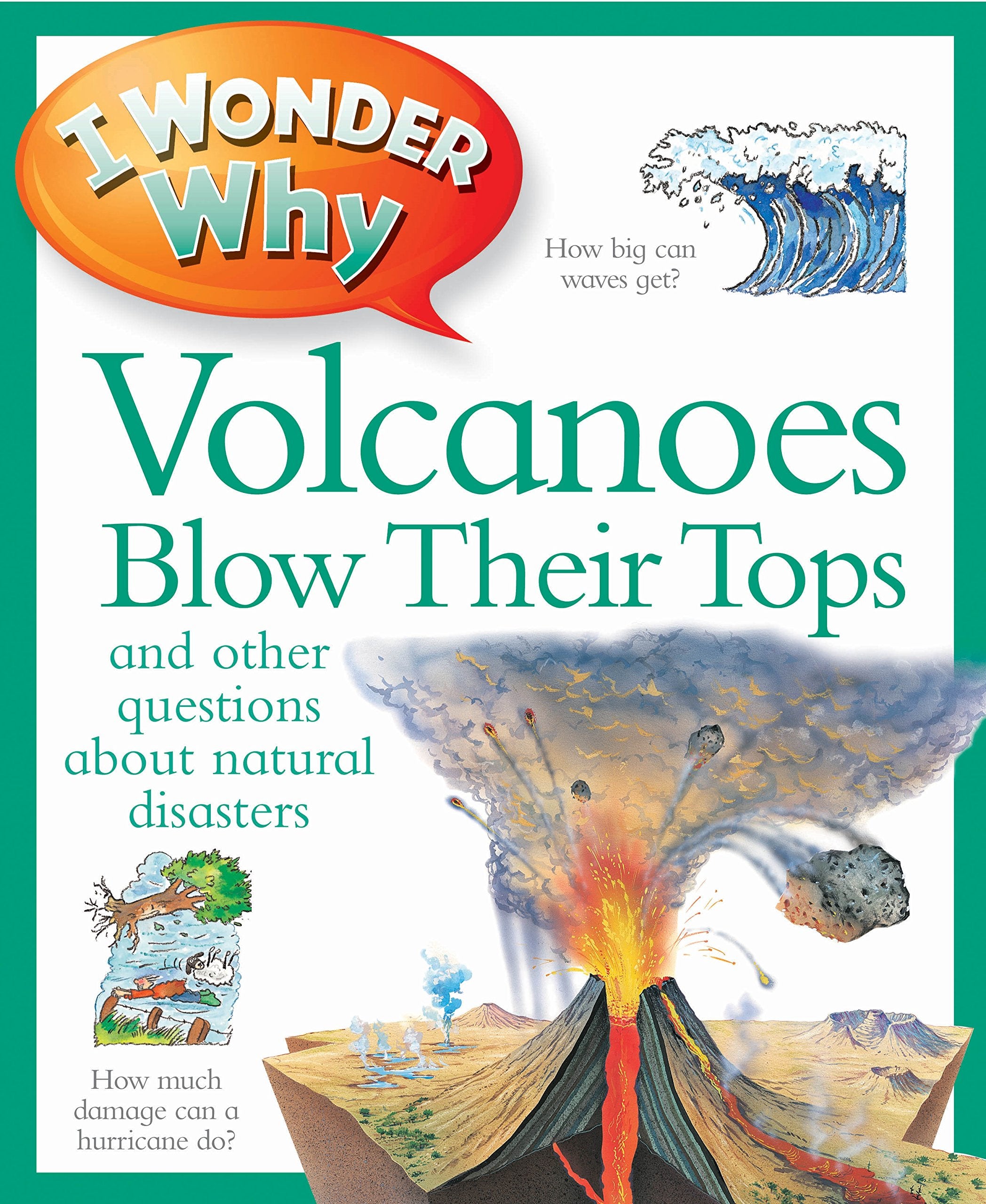 I Wonder Why Volcanoes Blow Their Tops Non-fiction