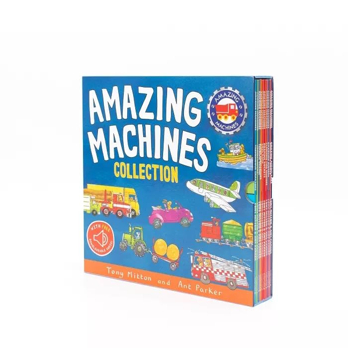 Amazing Machines Collection by Tony Mitton and Ant Parker 10 Books Box Set book