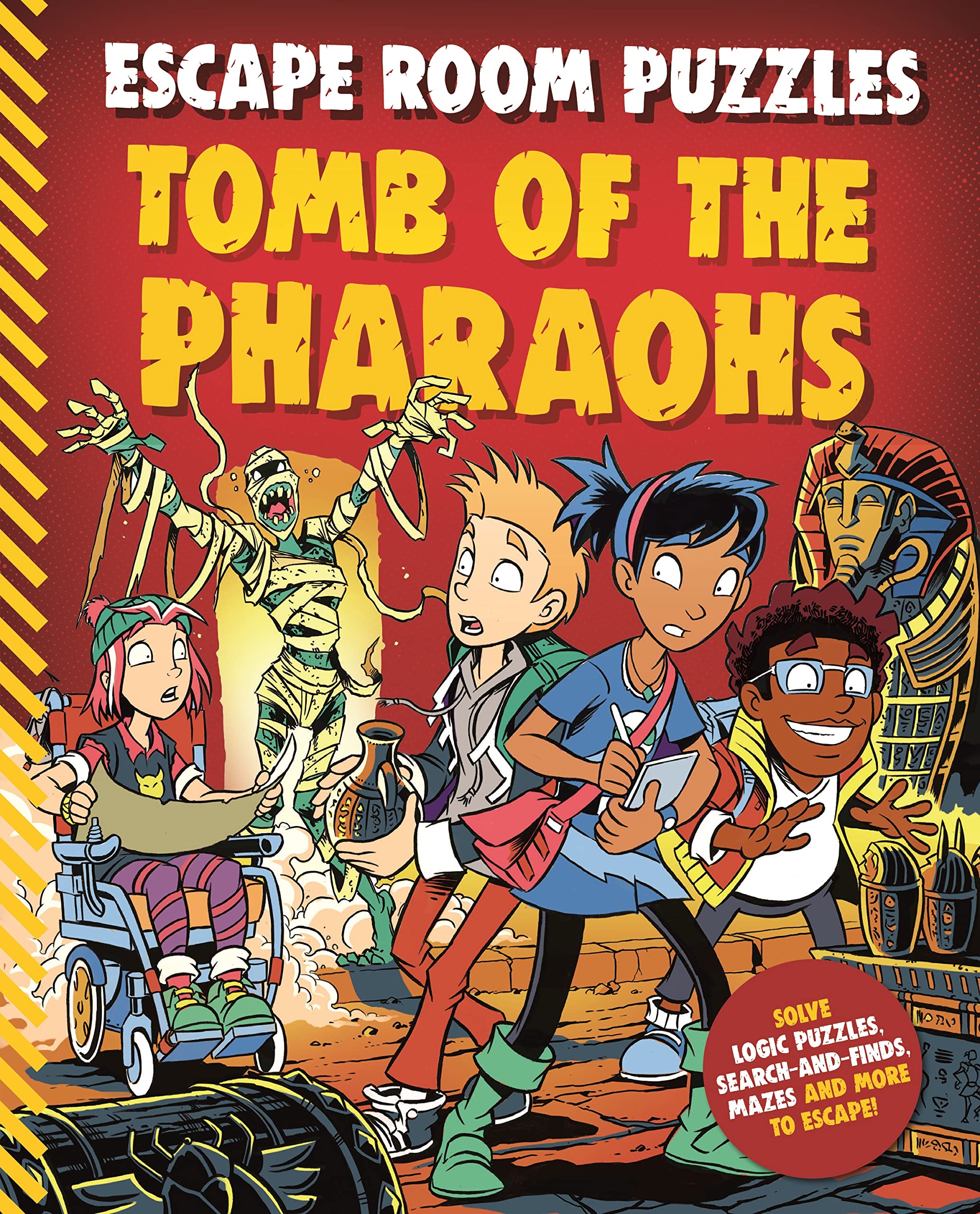 Tomb of the Pharaohs (Escape Room Puzzles) Non-fiction