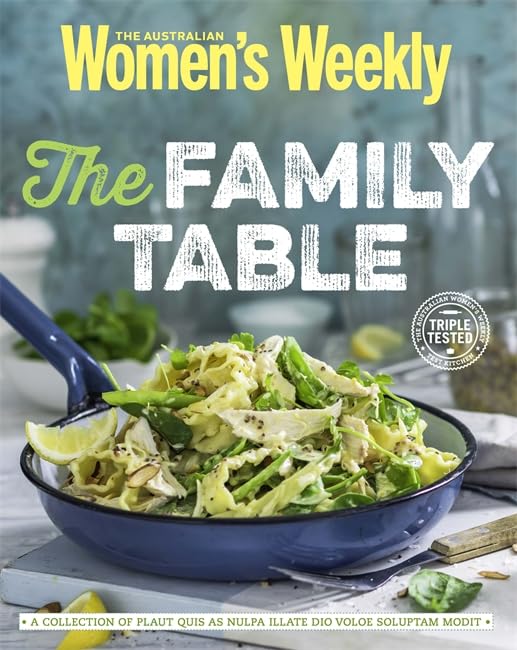 Family Table (The Australian Women's Weekly) Leisure, Home & Garden