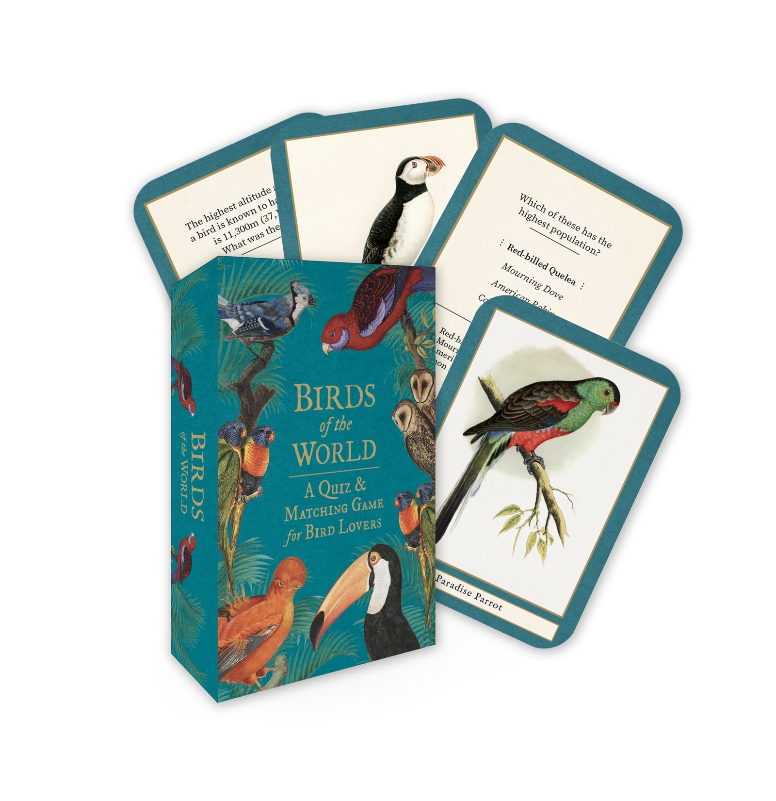 Birds of the World: A quiz & matching game for bird lovers: 52 illustrated quiz & trivia cards for all the family Mathematics
