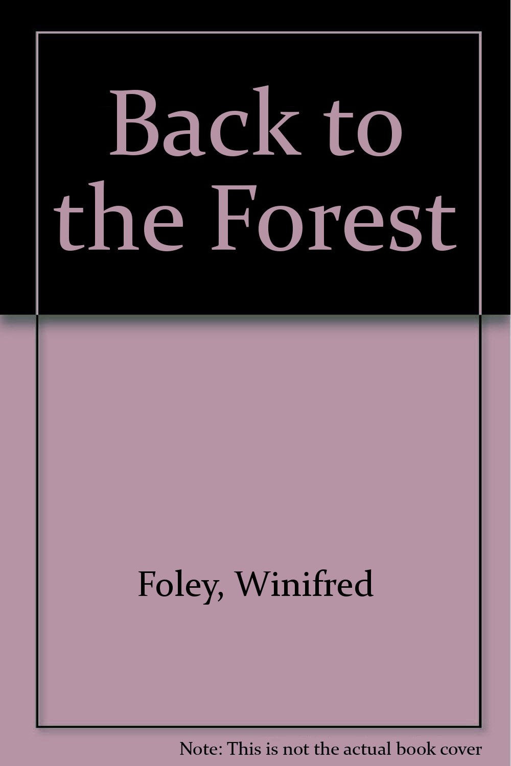 Product Image: Back to the Forest