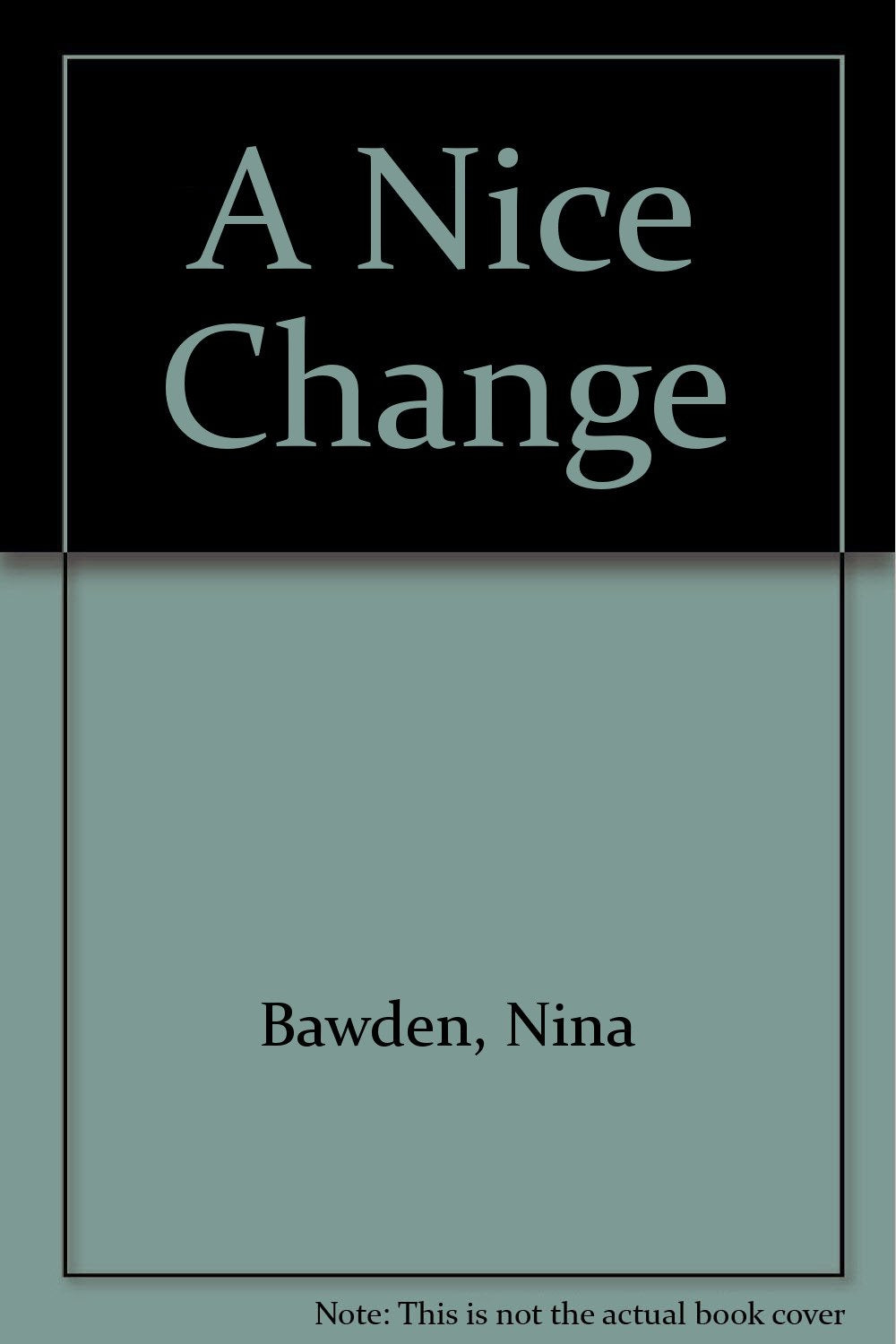 A Nice Change Contemporary literature