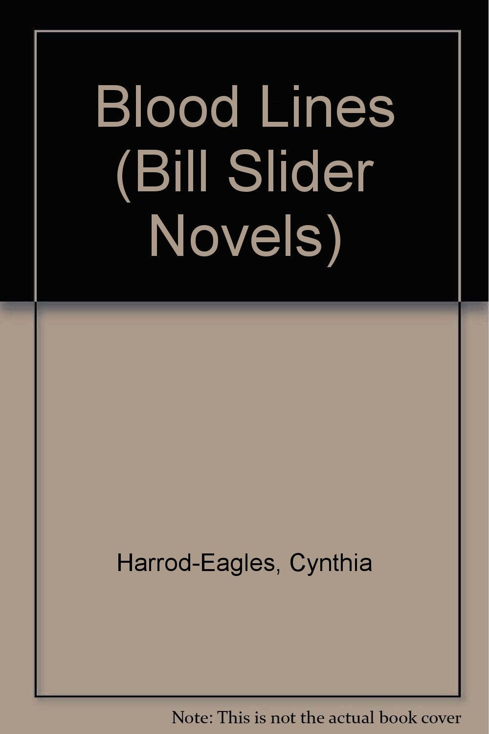 Blood Lines (Bill Slider Novels) Contemporary literature