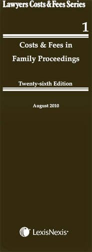 Costs and Fees in Family Proceedings book
