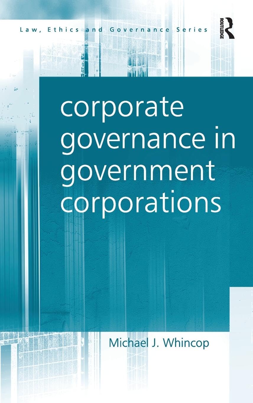 Corporate Governance in Government Corporations Law