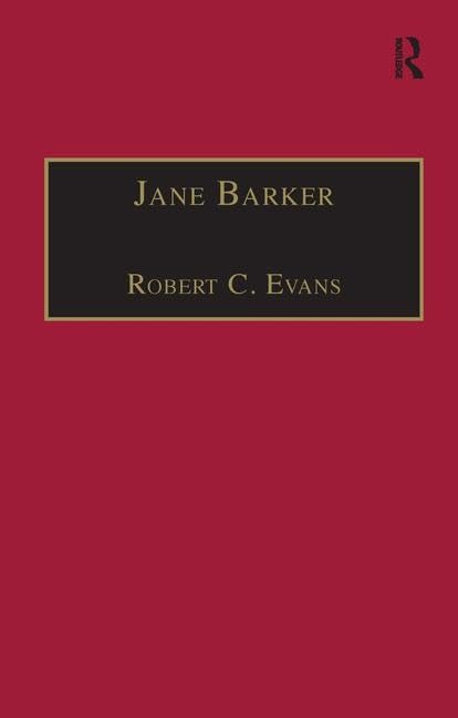 Jane Barker: Printed Writings 1641–1700 (1) (The Early Modern Englishwoman, a Facsimile Library of Essential Works – Printed Writings, 1641–1700, 2, Band 1) Poetry