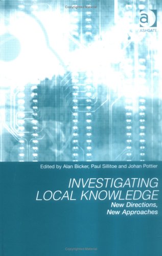 Product Image: Investigating Local Knowledge: New Directions, New Approaches