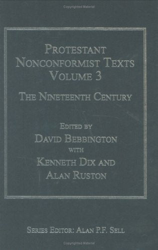 Protestant Nonconformist Texts: The Nineteenth Century Religion & Esotericism