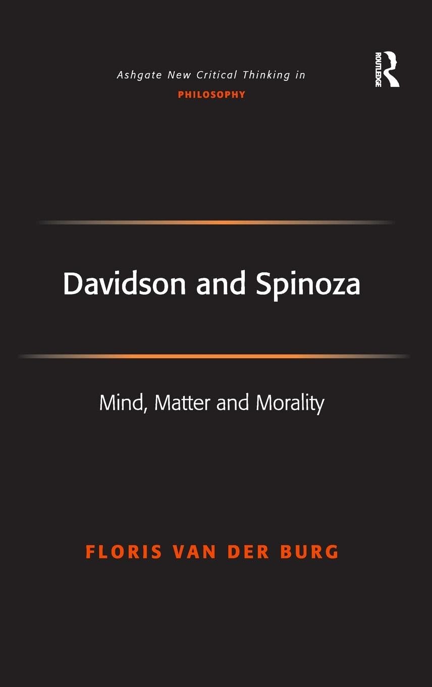 Product Image: Davidson and Spinoza