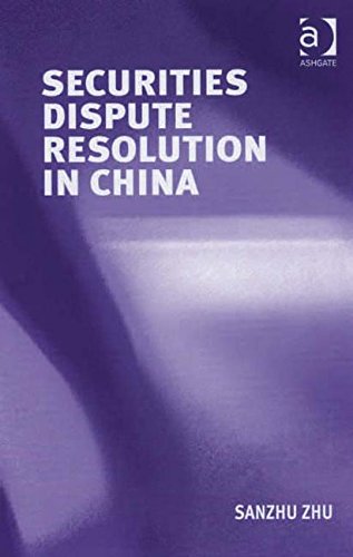 Securities Dispute Resolution in China Law