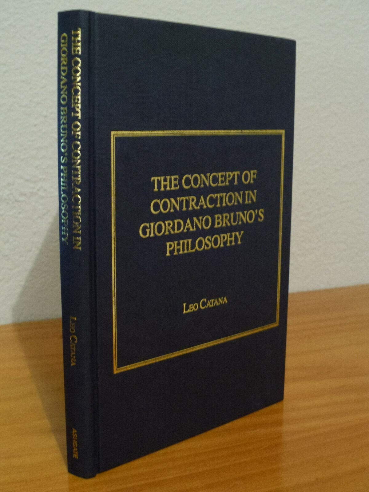 The Concept of Contraction in Giordano Bruno's Philosophy Philosophy