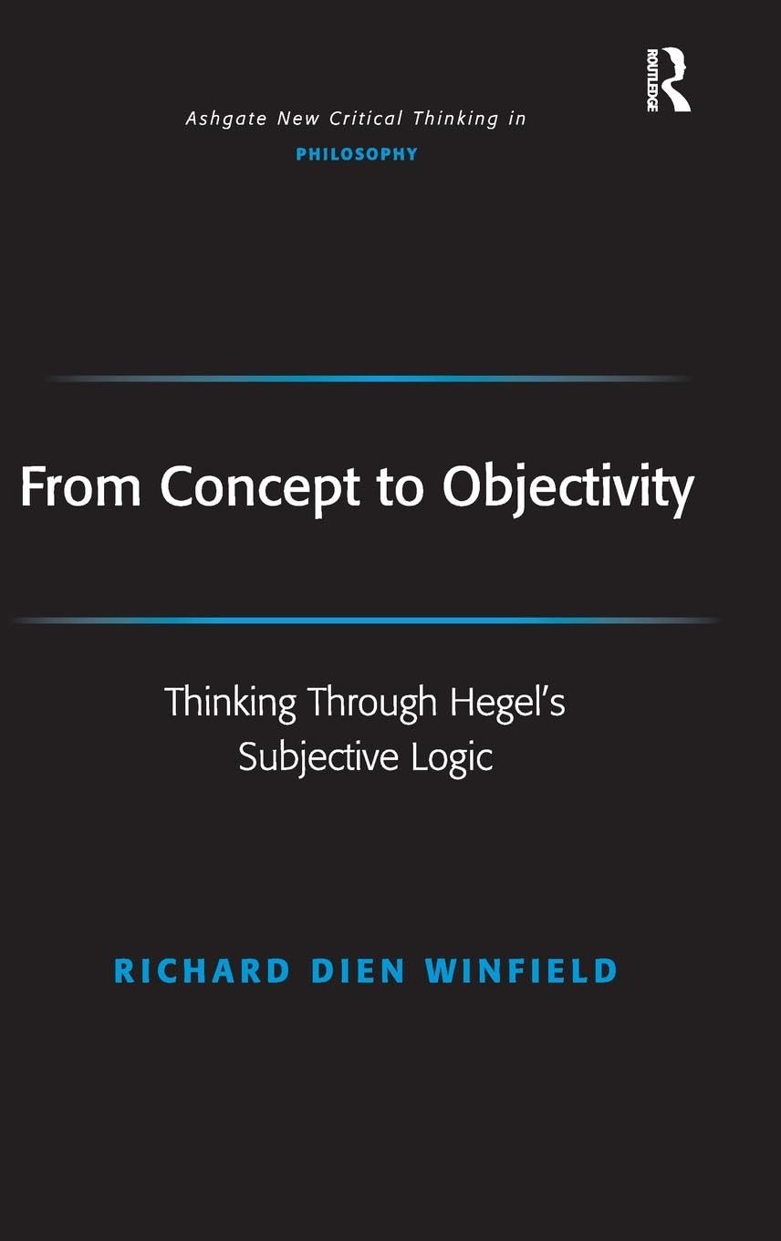 From Concept to Objectivity Philosophy