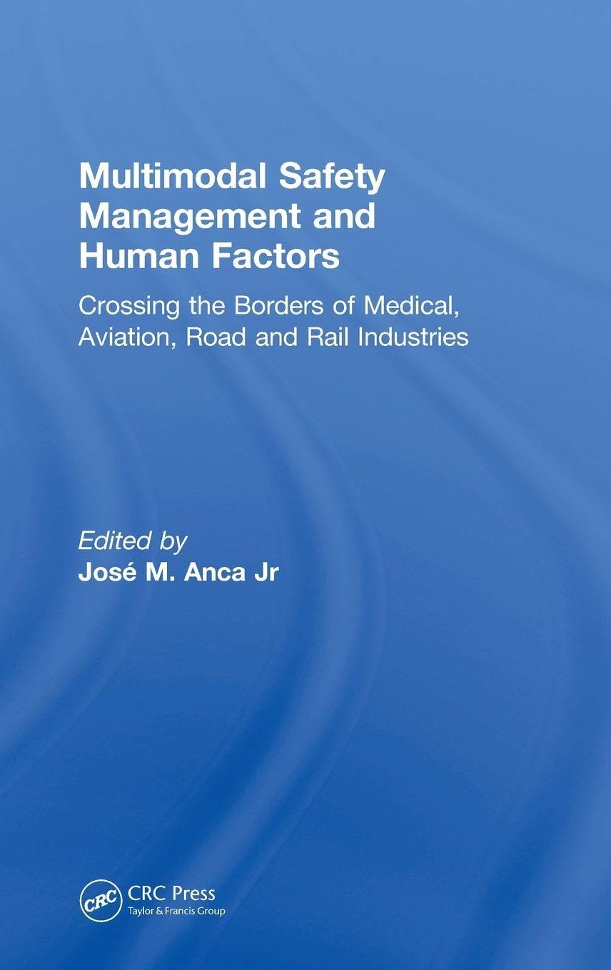 Multimodal Safety Management and Human Factors Business, Finance & Career