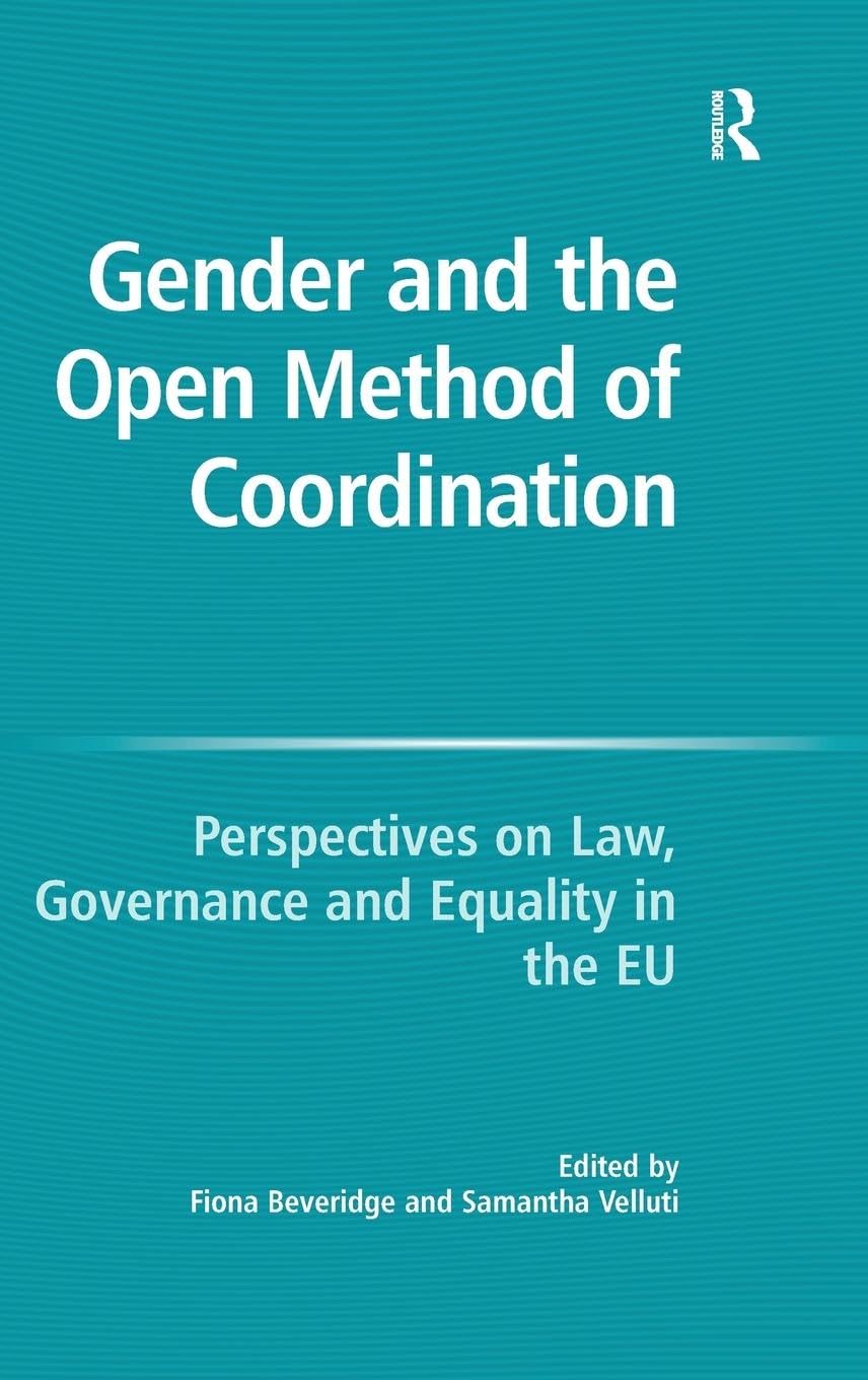 Gender and the Open Method of Coordination Law