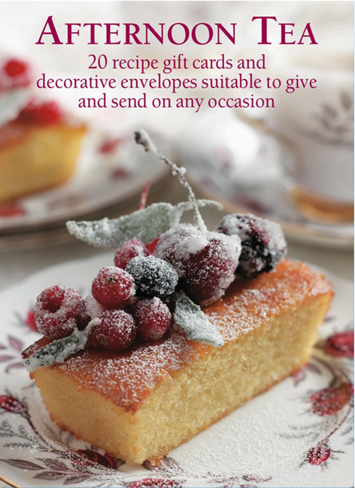 Card Box of 20 Notecards and Envelopes: Afternoon Tea: A Delightful Box of High-quality Recipe Gift Cards and Envelopes Living & Furnishing