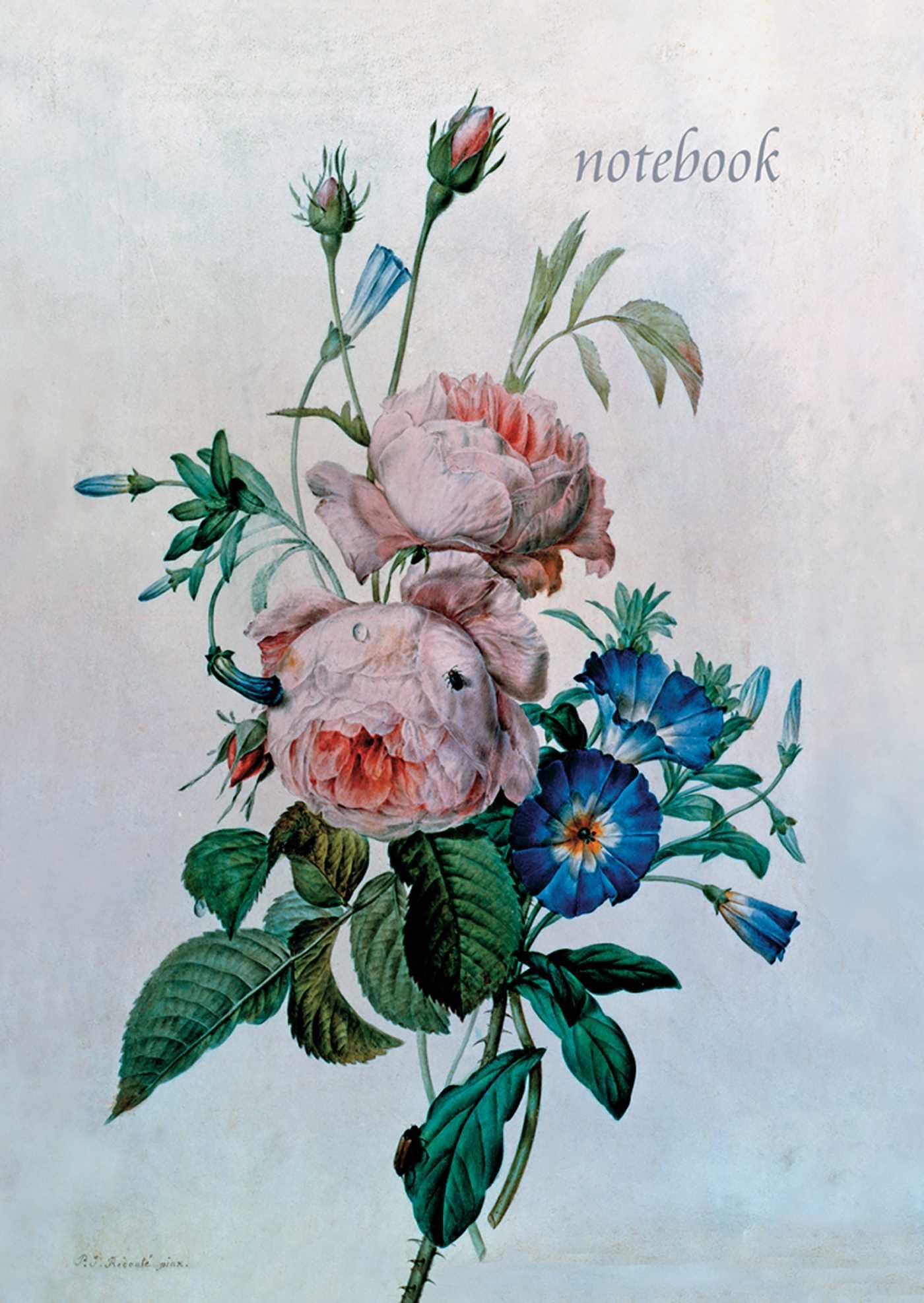 Product Image: Notebook: Redoute (Convolvulus and Roses)