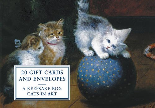Cats in Art Tinbox: Kittens in Hay: A Keepsake Tin Box Featuring 20 High-Quality Fine-Art Gift Cards and Envelopes Pets