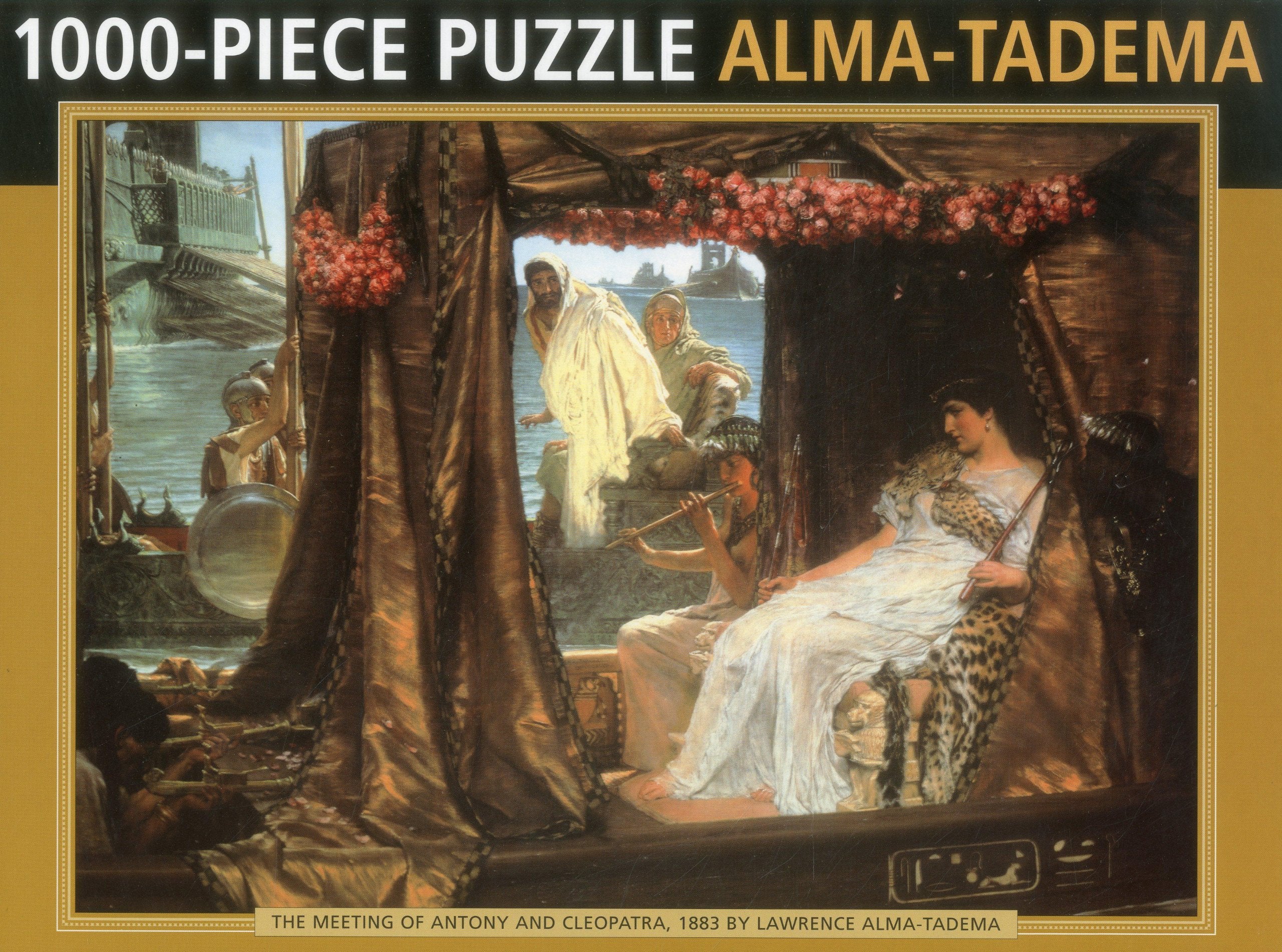 Antony and Cleopatra by Alma Tadema: 1000-Piece Puzzle (1000 Piece Jigsaws) Leisure & Fun