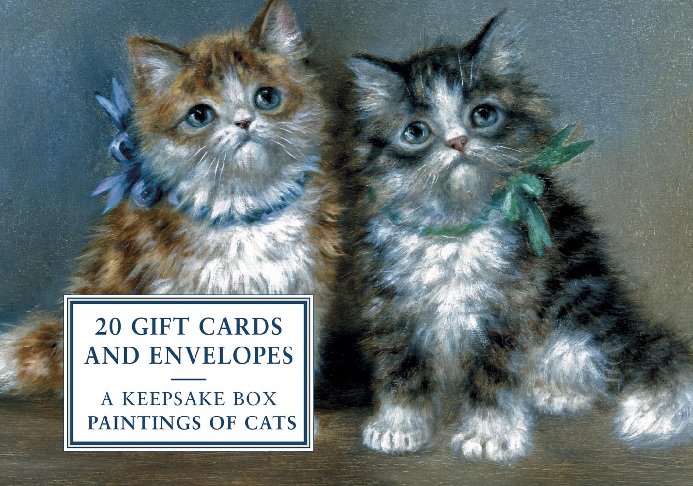 Tin Box of 20 Gift Cards and Envelopes: Painting of Cats: A Keepsake Tin Box Featuring 20 High-Quality Fine-Art Gift Cards and Envelopes Hobbies & Crafts