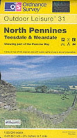 Teesdale (Outdoor Leisure Maps) Maps & Plans