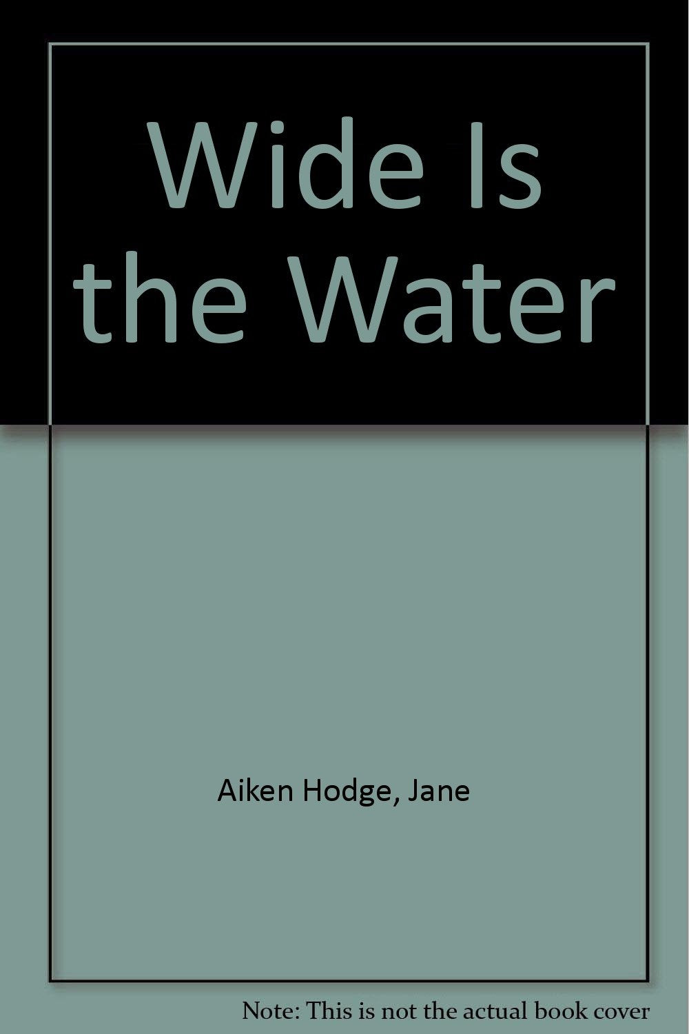 Wide is the Water Contemporary literature