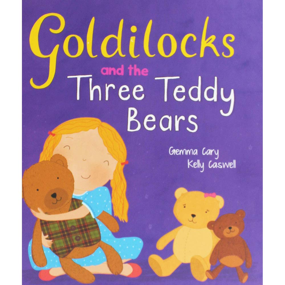 Square Cased Fairy Tale Book - Goldilocks and the Three Bears book