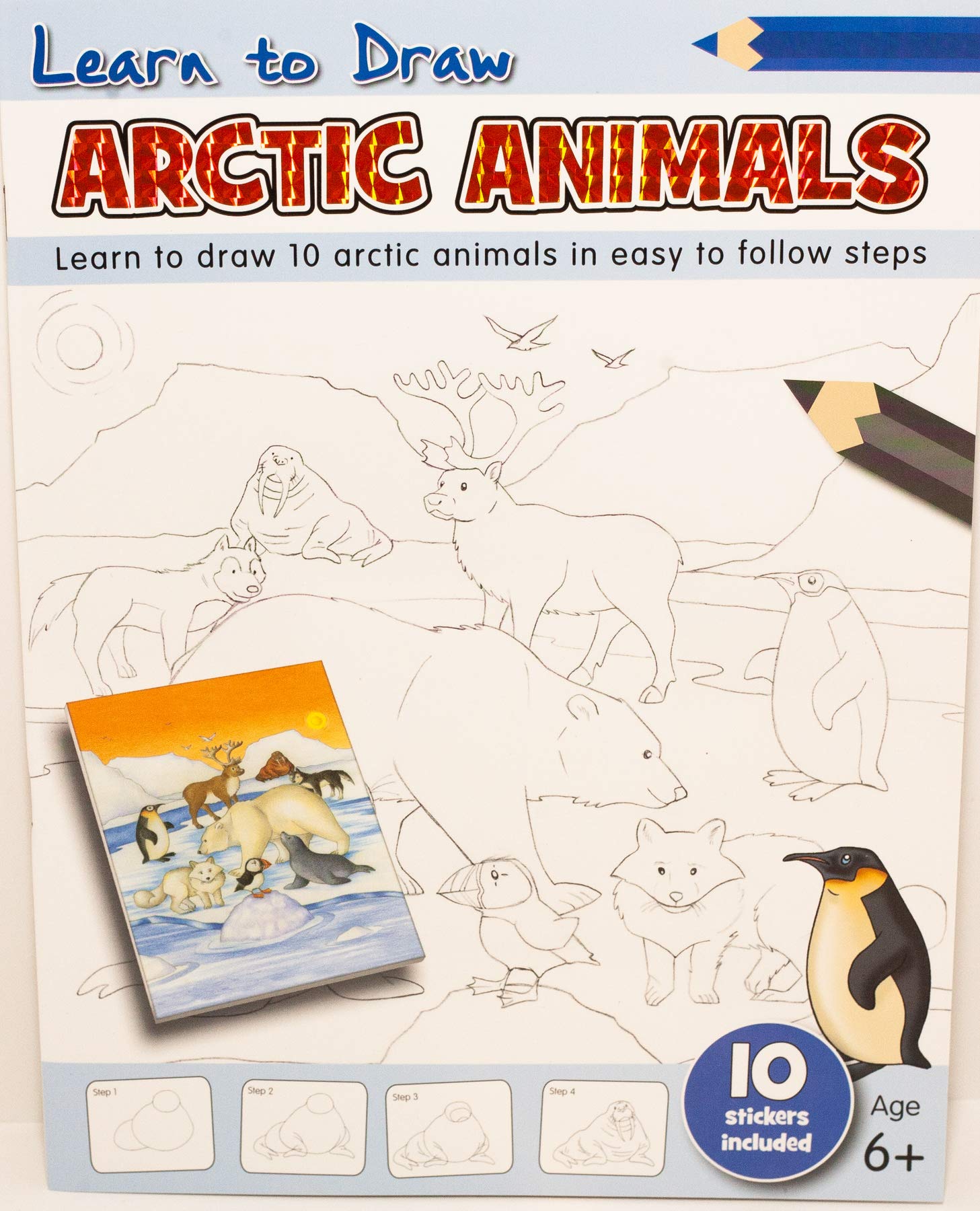 Learn to Draw Arctic Animals (Learn to Draw Activity Book) Non-fiction