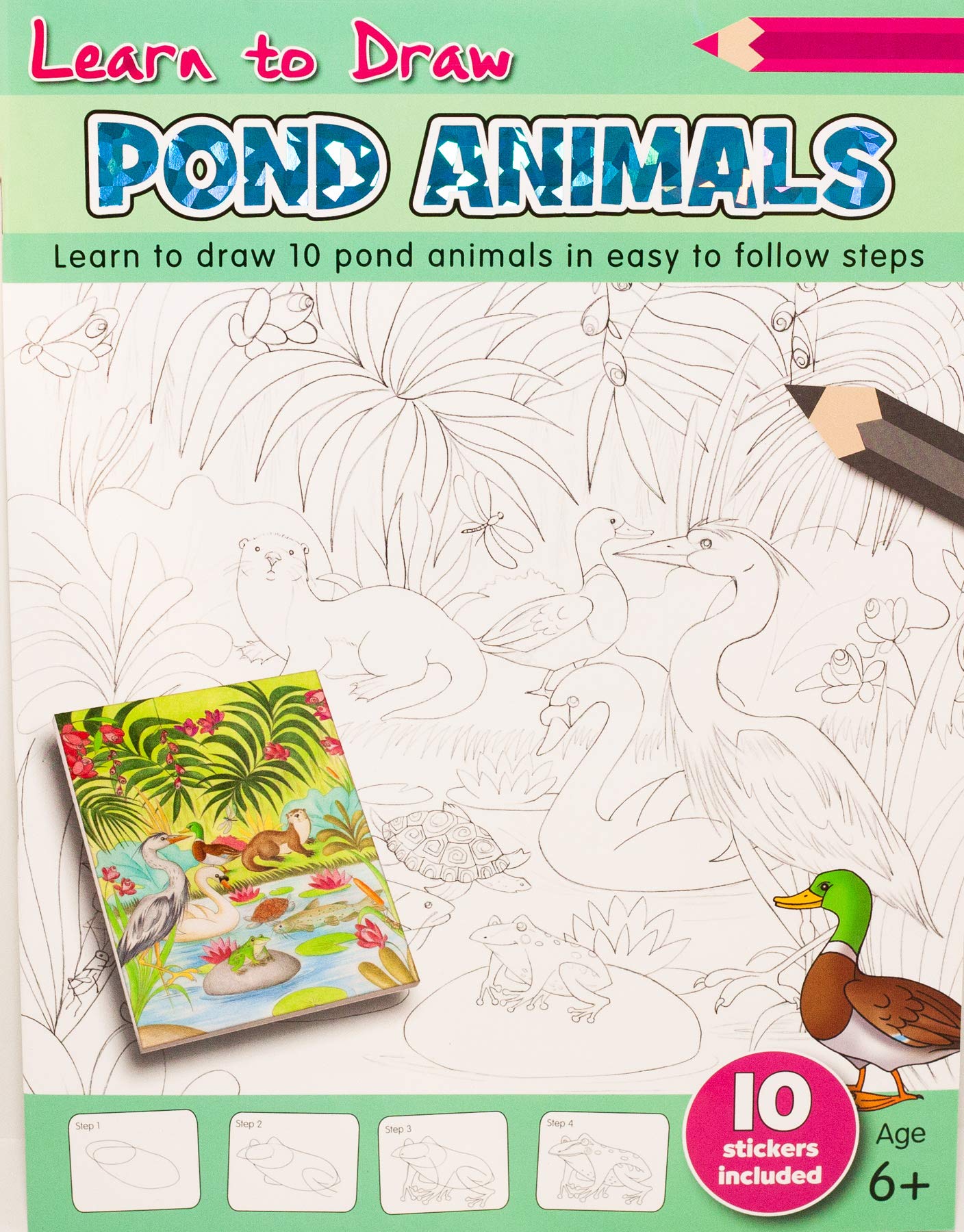 Learn to Draw - Pond Animals Non-fiction