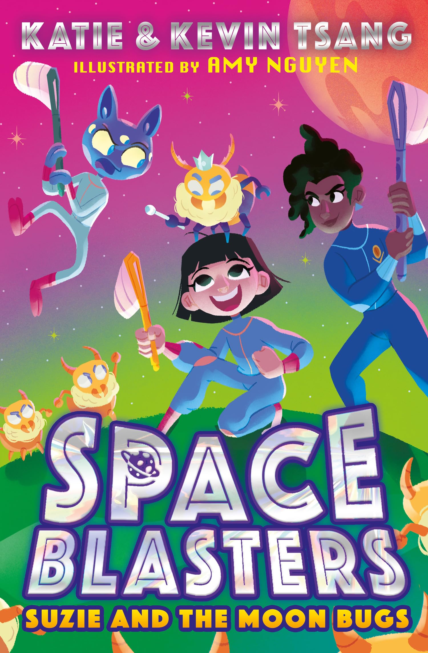 SUZIE AND THE MOON BUGS: The funny STEM-themed illustrated young fiction space adventure chapter book from the authors of the Dragon Realm series new for 2023! (Space Blasters) Non-fiction