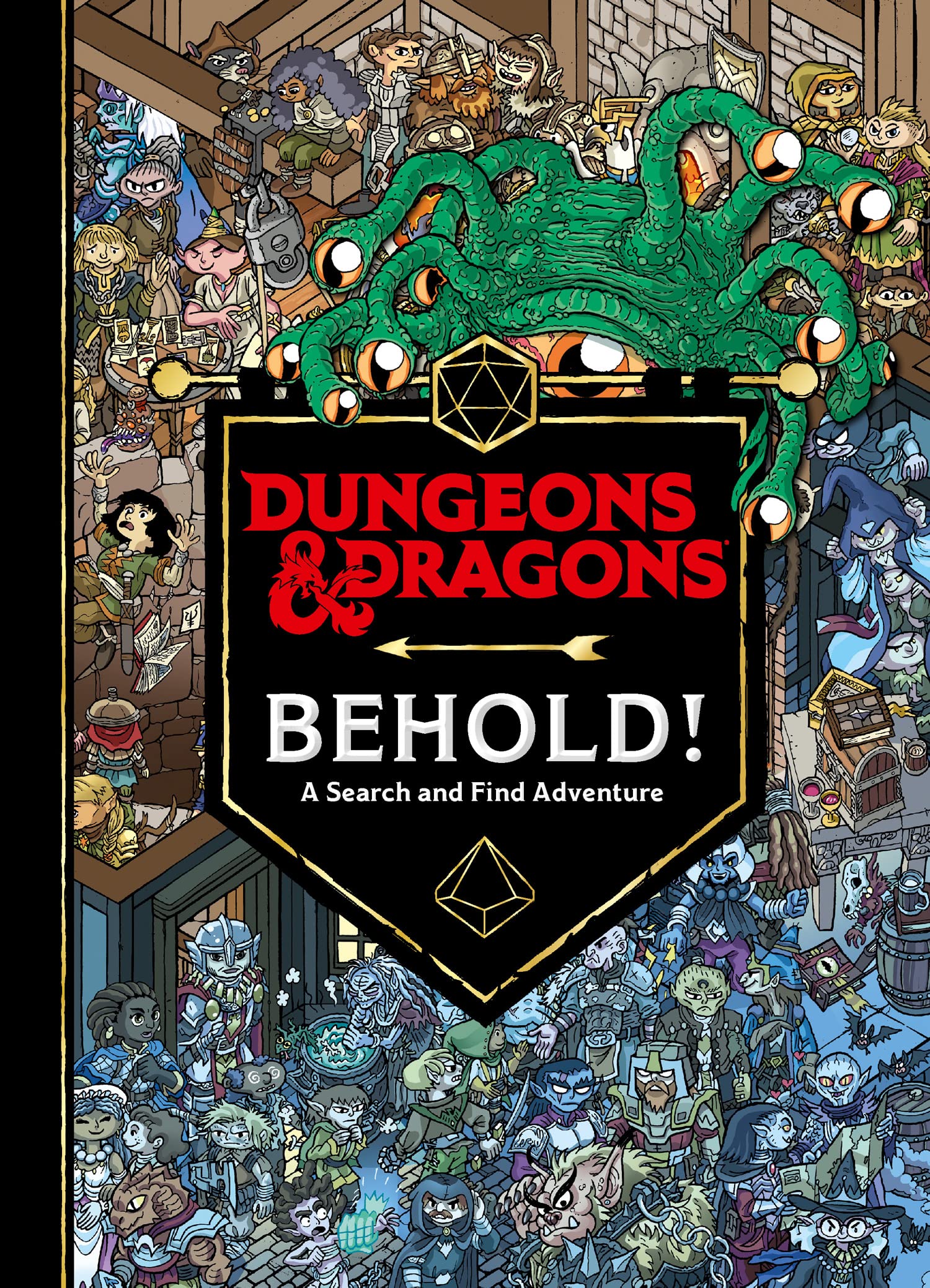 Dungeons & Dragons Behold! A Search and Find Adventure Leisure & Fun