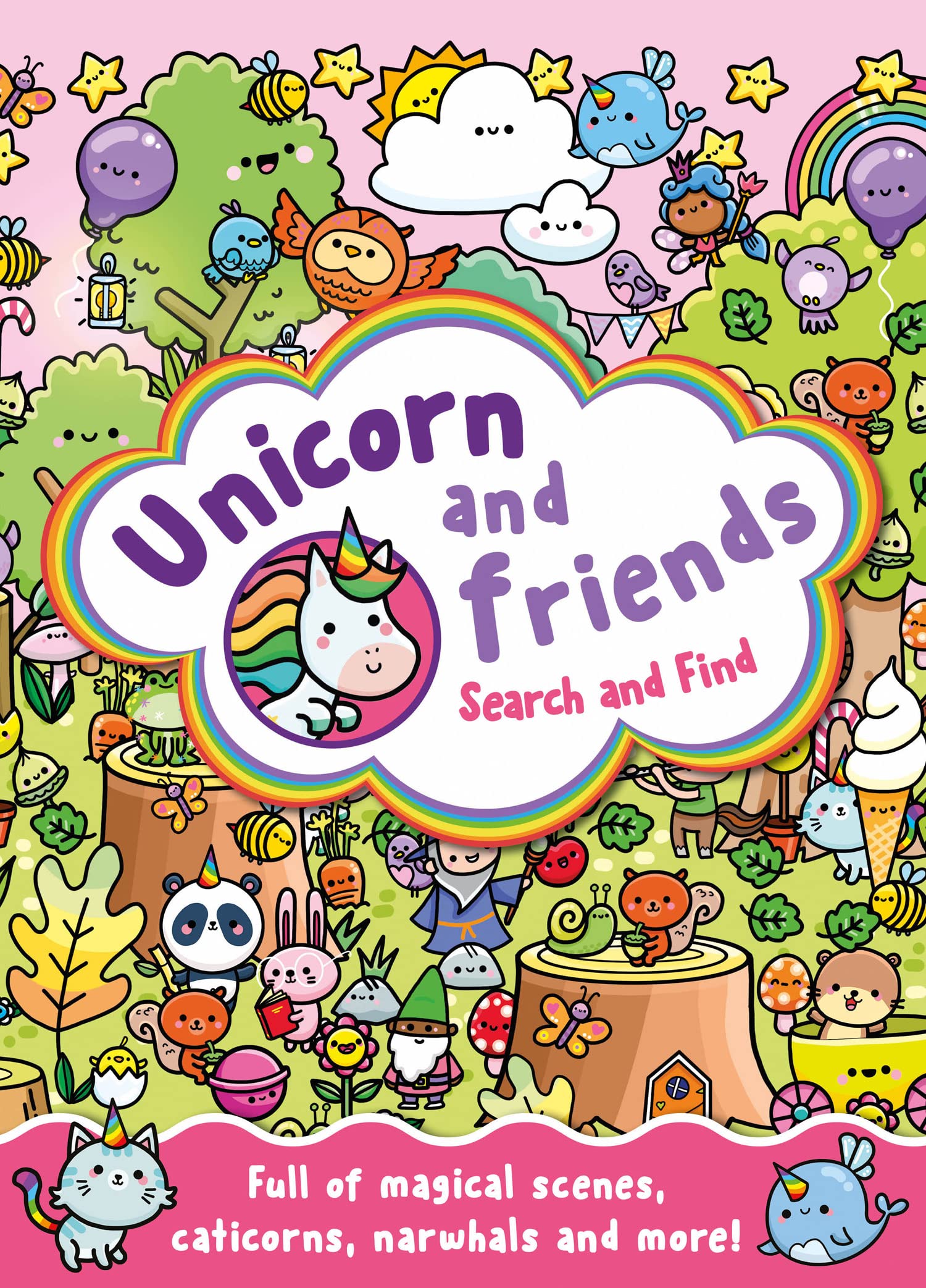 Unicorn and Friends Search and Find Non-fiction