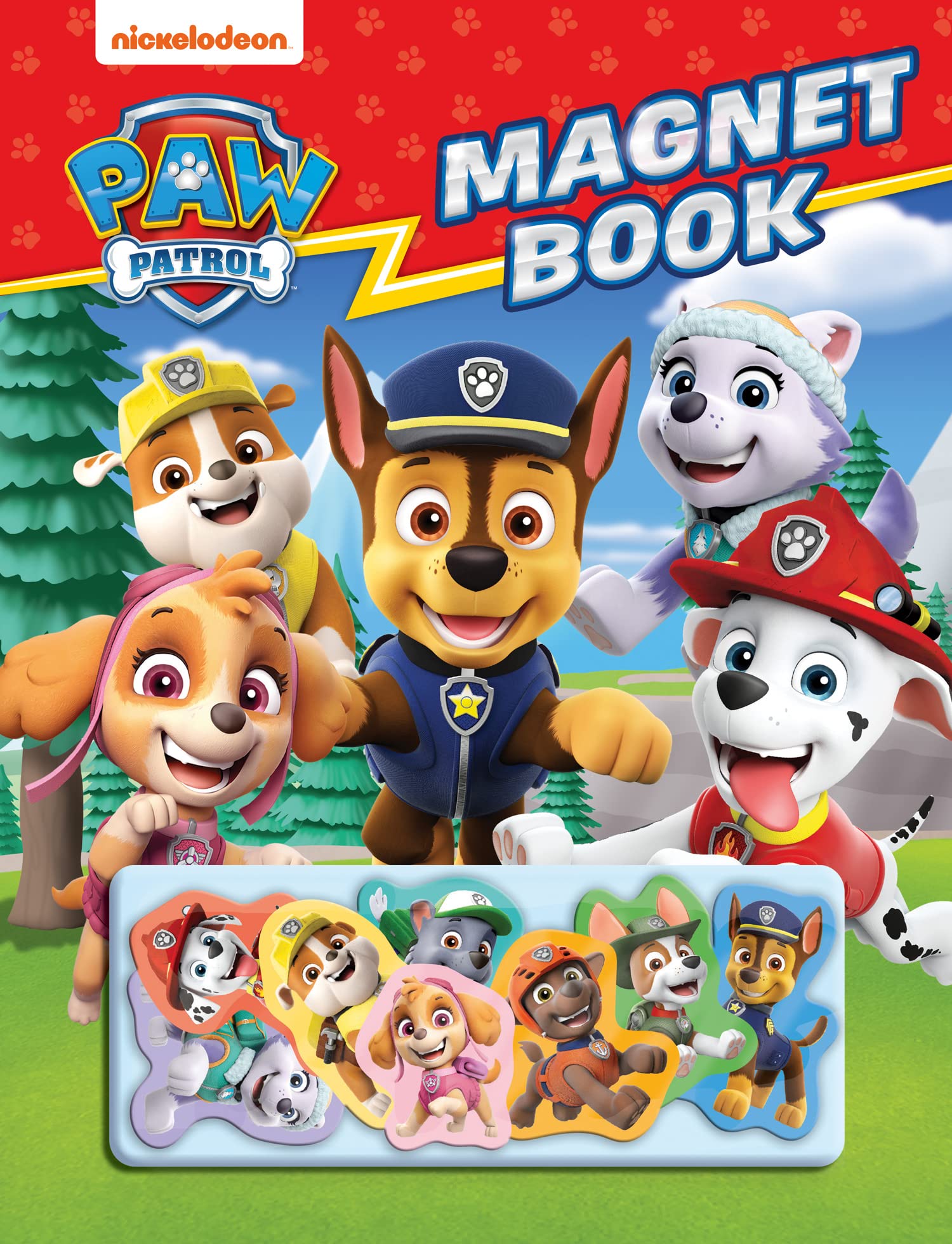 Paw Patrol Magnet Book Parents & Children