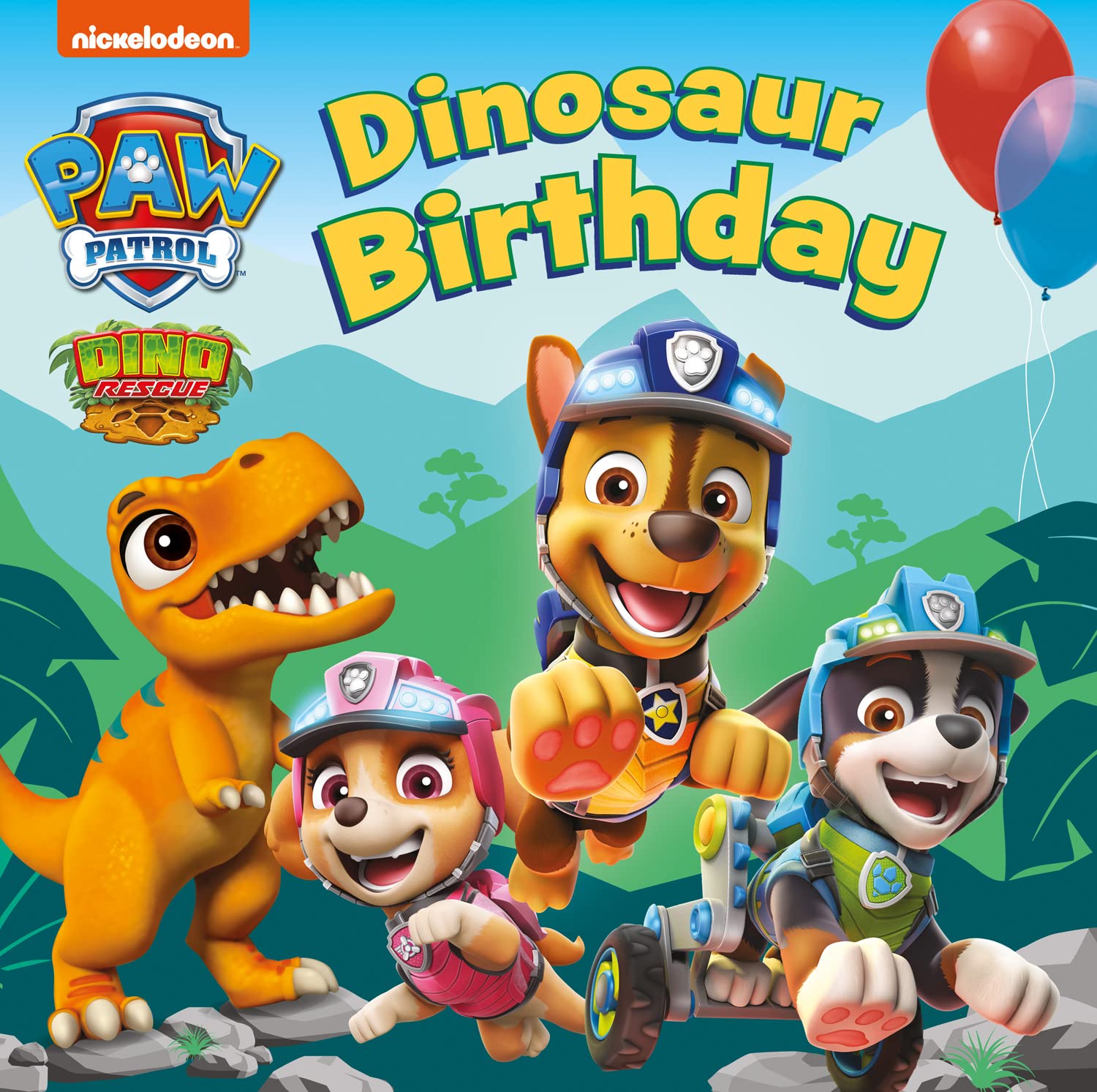 PAW Patrol Board Book – Dinosaur Birthday book