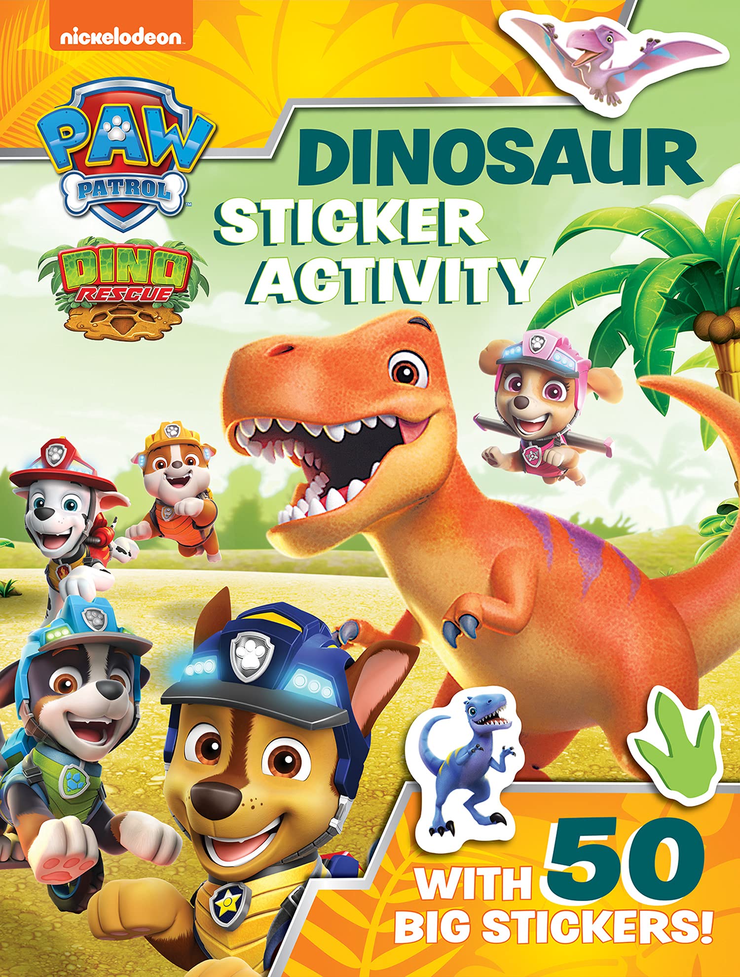 Paw Patrol Dinosaur Sticker Activity Non-fiction
