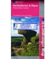 Northallerton and Ripon, Pateley Bridge and Leyburn (Landranger Maps) Learning & Reference
